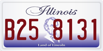 IL license plate B258131