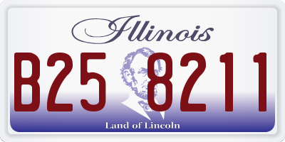 IL license plate B258211