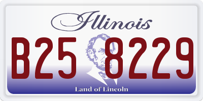 IL license plate B258229
