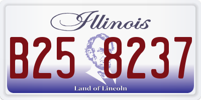 IL license plate B258237