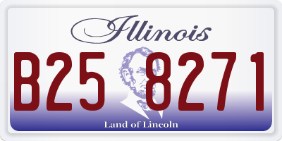 IL license plate B258271