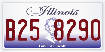 IL license plate B258290