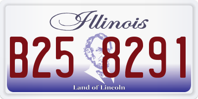 IL license plate B258291