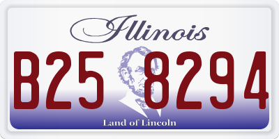 IL license plate B258294