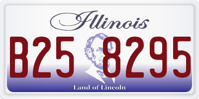 IL license plate B258295