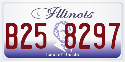 IL license plate B258297
