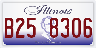 IL license plate B258306
