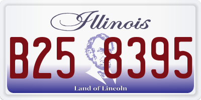 IL license plate B258395