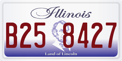 IL license plate B258427