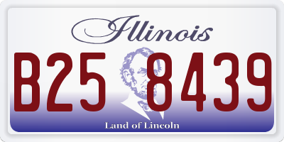 IL license plate B258439