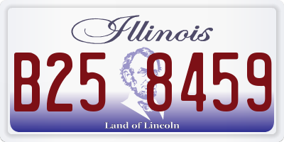 IL license plate B258459