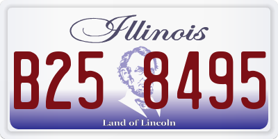 IL license plate B258495