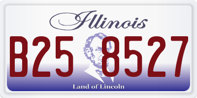 IL license plate B258527