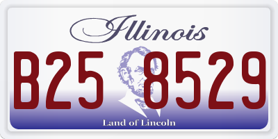 IL license plate B258529