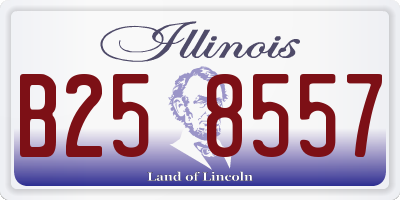 IL license plate B258557