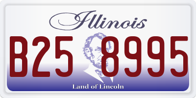 IL license plate B258995