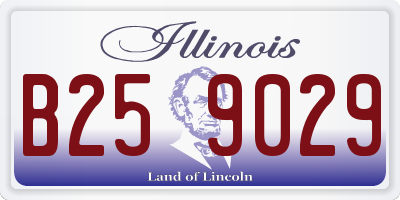 IL license plate B259029