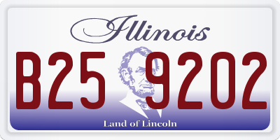 IL license plate B259202