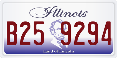 IL license plate B259294