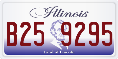 IL license plate B259295
