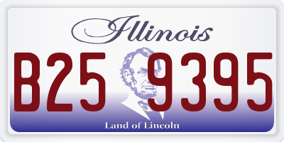 IL license plate B259395