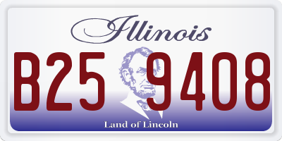 IL license plate B259408