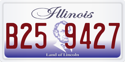 IL license plate B259427