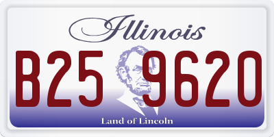 IL license plate B259620