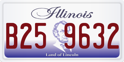 IL license plate B259632