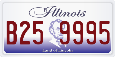IL license plate B259995