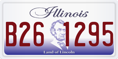 IL license plate B261295