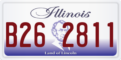 IL license plate B262811