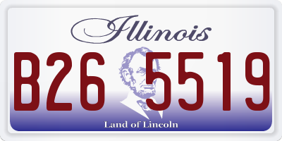IL license plate B265519