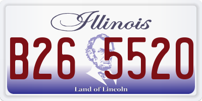 IL license plate B265520