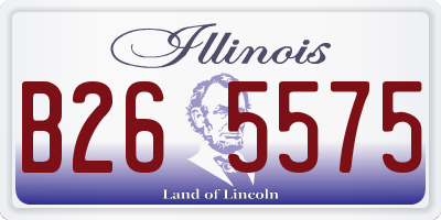 IL license plate B265575