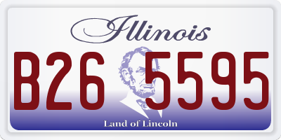 IL license plate B265595