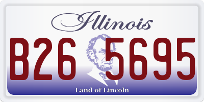 IL license plate B265695