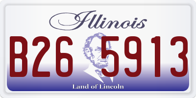 IL license plate B265913