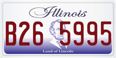 IL license plate B265995