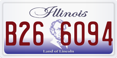 IL license plate B266094