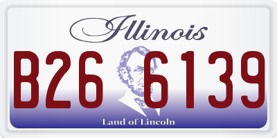 IL license plate B266139