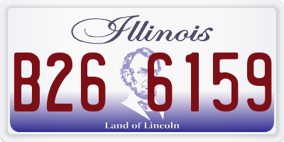 IL license plate B266159