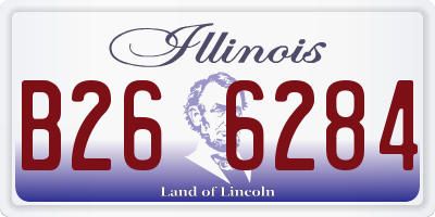 IL license plate B266284