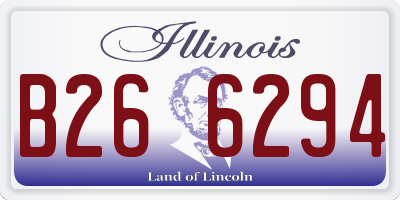 IL license plate B266294