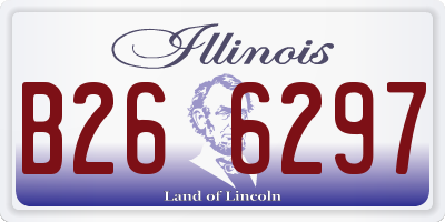 IL license plate B266297