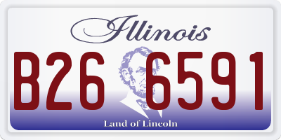 IL license plate B266591