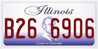 IL license plate B266906