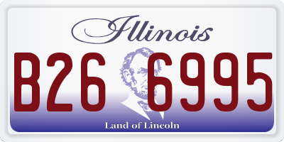 IL license plate B266995