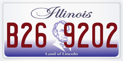 IL license plate B269202