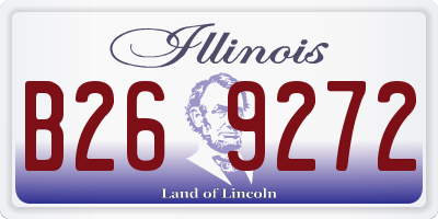 IL license plate B269272